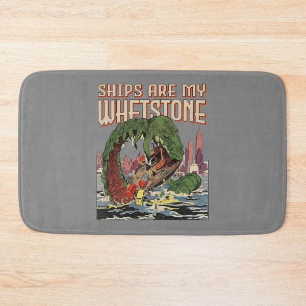 Item preview, Vintage Whetstone Sea Monster Retro Ferry Wreckage Horror Poster Gift designed and sold by TheAplus.
