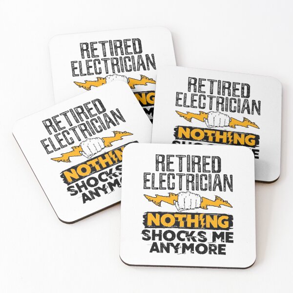 Item preview, Funny Retired Electrician Nothing Shocks Me Anymore designed and sold by jaygo.