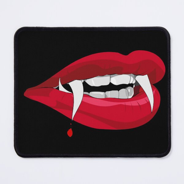 Item preview, Halloween Vampire Lips Bloody Fangs designed and sold by ZiesMerch.
