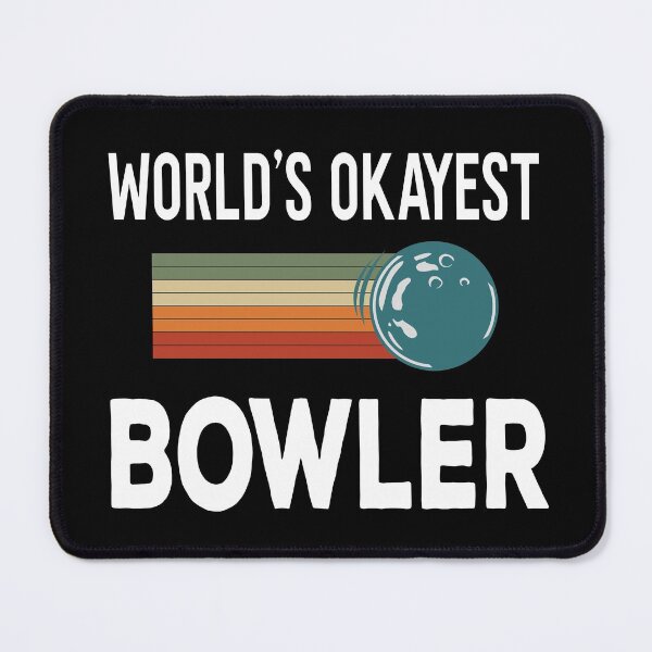 Item preview, World's Okayest Bowler Funny Bowling designed and sold by ZiesMerch.