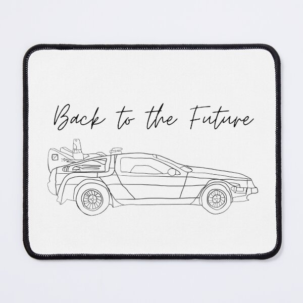 Item preview, Back to the future delorian minimalist designed and sold by LannisterOnMars.