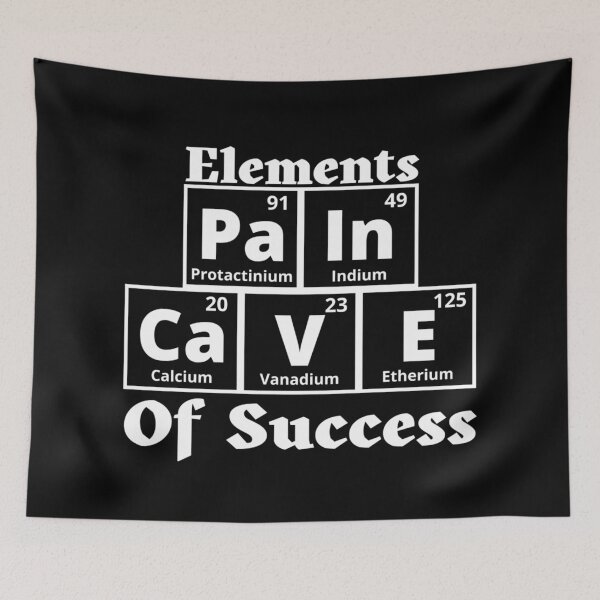 Item preview, Pain Cave Periodic Table - The Element's Of Success For Triathletes designed and sold by Sonatablue.