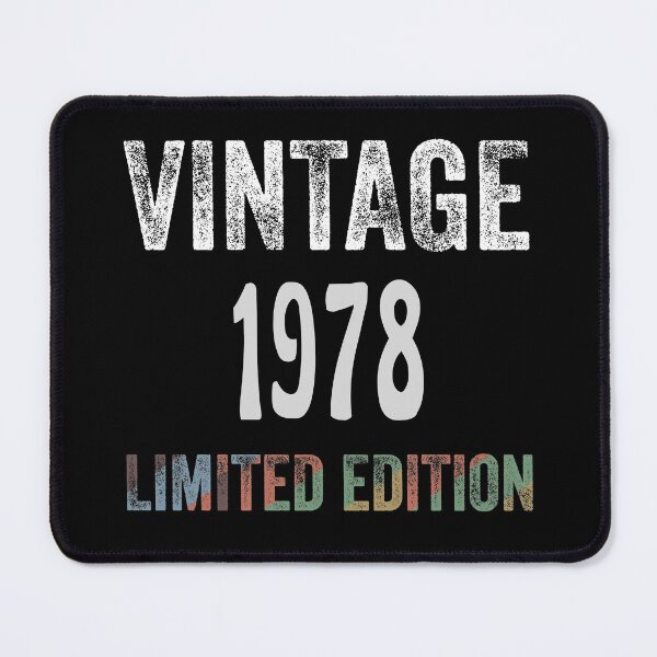 Item preview, Vintage 1978 Limited Edition Birthday designed and sold by ZiesMerch.