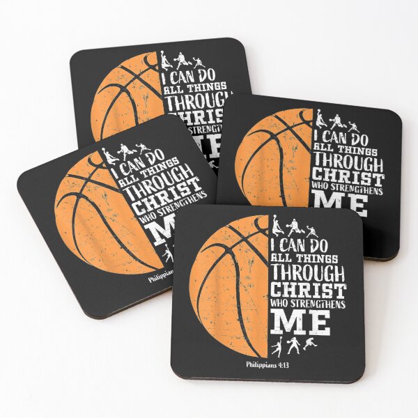 Item preview, Christian Basketball I Can Do All Things Philippians designed and sold by MiloszshiZse.