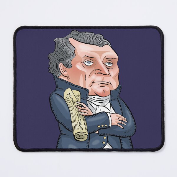 Item preview, President James Monroe designed and sold by MacKaycartoons.