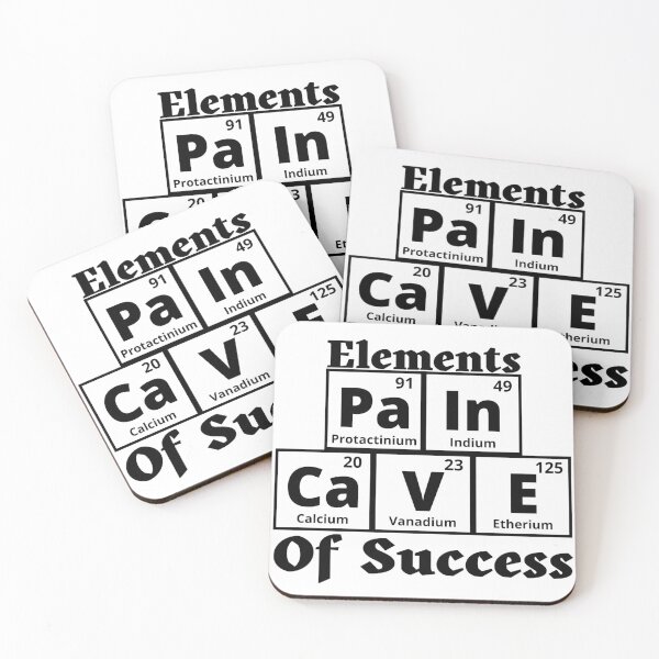 Item preview, Pain Cave Periodic Table - The Element Of Success For Triathletes designed and sold by Sonatablue.