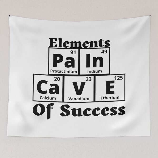 Item preview, Pain Cave Periodic Table - The Element Of Success For Triathletes designed and sold by Sonatablue.