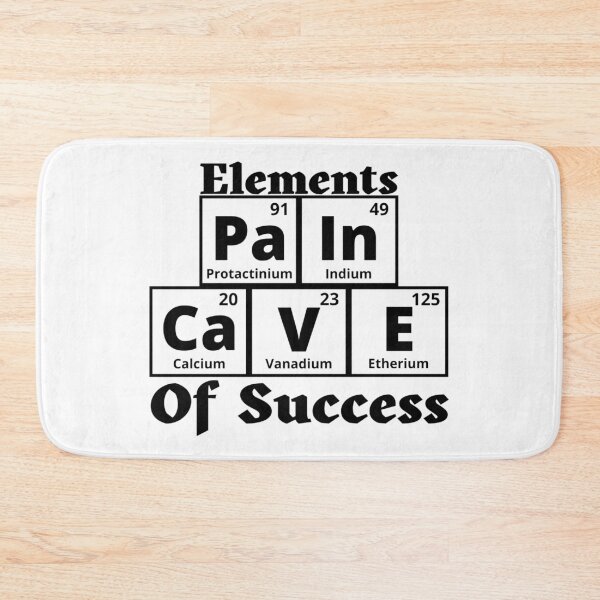 Item preview, Pain Cave Periodic Table - The Element Of Success For Triathletes designed and sold by Sonatablue.