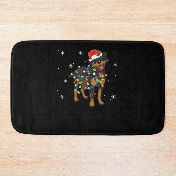 Item preview, Funny Rottweiler Xmas Lights Gift Dog Dad Dog Mom   designed and sold by joh1zwfkristy.