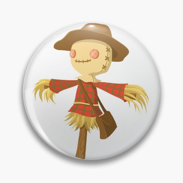 Item preview, cartoon scarecrow cute  designed and sold by Reo12.