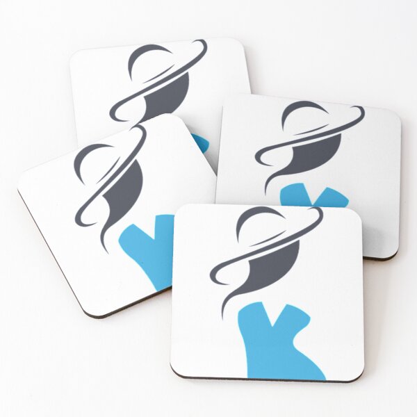 Item preview, Beautiful girls logo design in redbubble      designed and sold by MoonCoast.