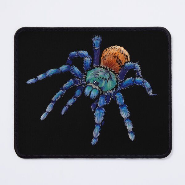 Item preview, Greenbottle Blue Tarantula with Black Outline designed and sold by RJKpoyp.