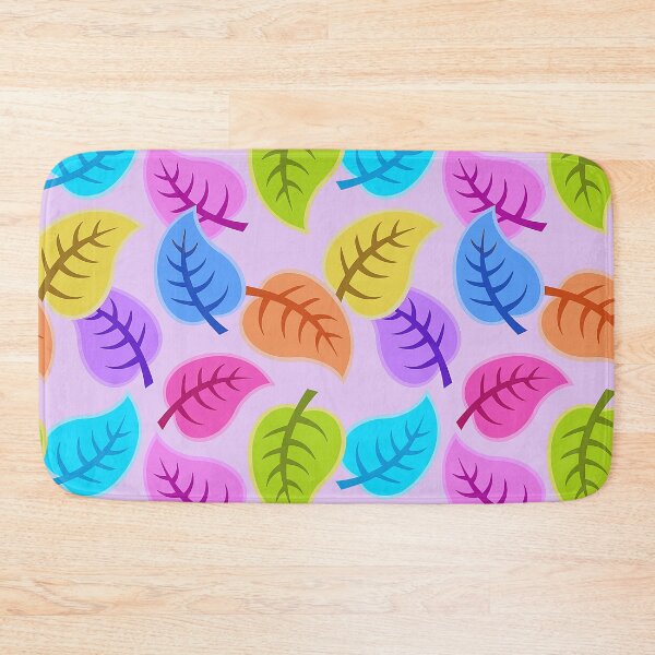 Item preview, popular seamless pattern beautiful colorful leaf designed and sold by Harshler-Art.