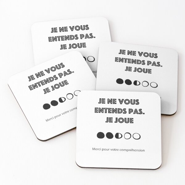 Aperçu de l'œuvre je peux pas geek créée et vendue par Catcrea.