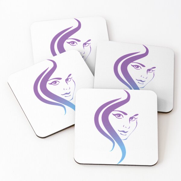Item preview, Beautiful girls logo design in redbubble     designed and sold by MoonCoast.