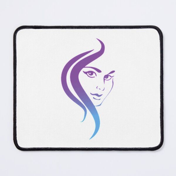 Item preview, Beautiful girls logo design in redbubble designed and sold by MoonCoast.