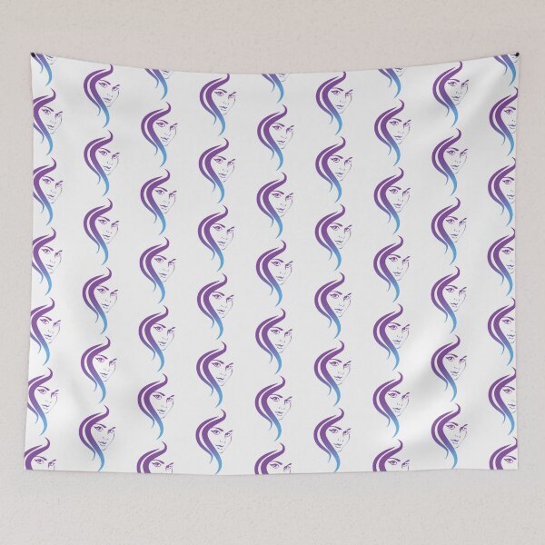 Item preview, Beautiful girls logo design in redbubble     designed and sold by MoonCoast.