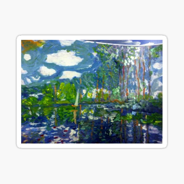 'Water Reflection' Sticker