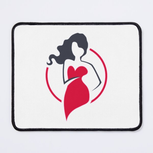 Item preview, Beautiful girls logo design in redbubble designed and sold by MoonCoast.