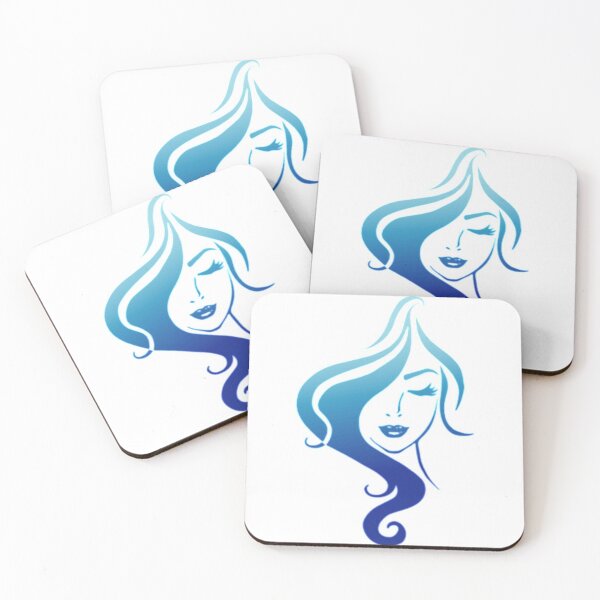 Item preview, Beautiful girls logo in redbubble   designed and sold by MoonCoast.