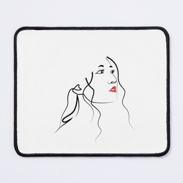Item preview, Beautiful Japanese Girl Minimalist Art   designed and sold by MoonCoast.