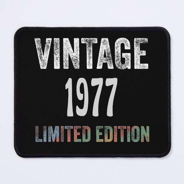 Item preview, Vintage 1977 Limited Edition Birthday designed and sold by ZiesMerch.