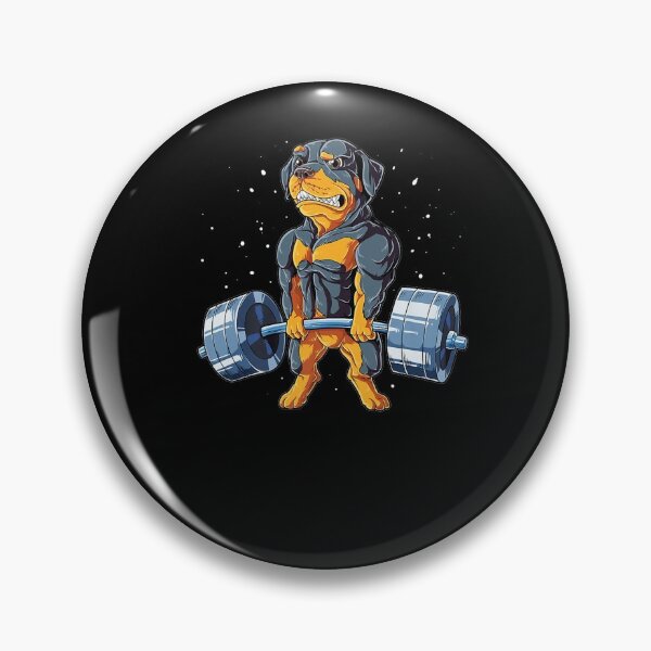 Item preview, Rottweiler Weightlifting Funny Deadlift Men Fitness Gym Gift Premium   designed and sold by joh1zwfkristy.
