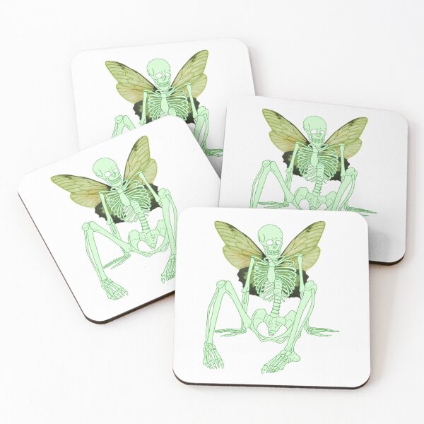 Item preview, Green skeleton butterfly  designed and sold by Yoohoo-xoErica.