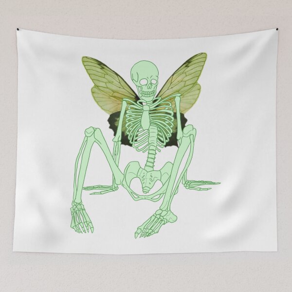 Item preview, Green skeleton butterfly  designed and sold by Yoohoo-xoErica.