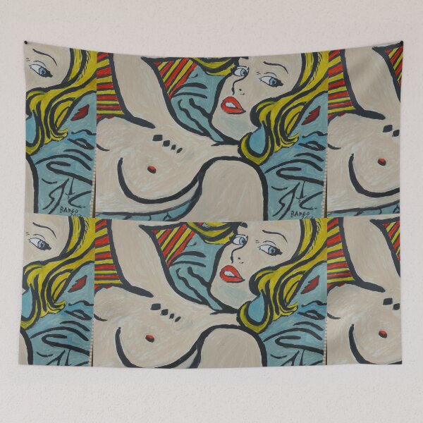 Item preview, 'Blue Cushion' designed and sold by BBBango.