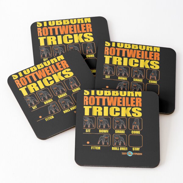 Item preview, Stubborn Rottweiler Tricks | Funny Rottweiler Gift  designed and sold by joh1zwfkristy.