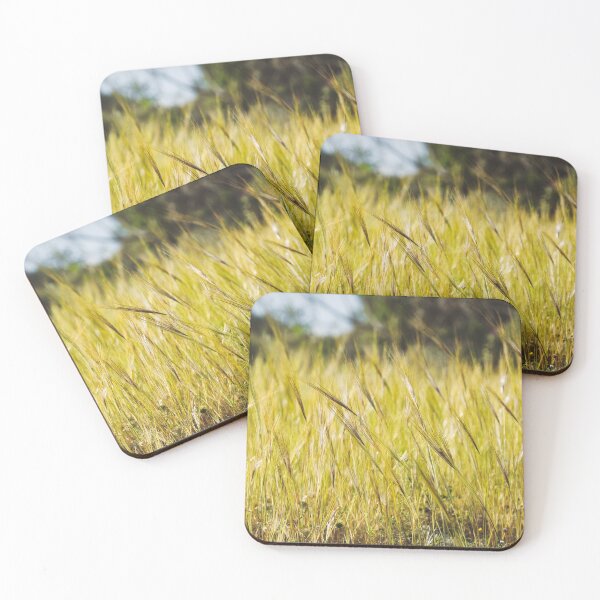 Item preview, The grass field gold designed and sold by Kiran-Fine-Art.