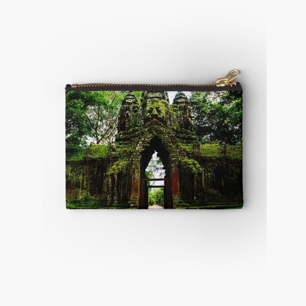 Item preview, Guarded Gate: Heads at Angkor Thom, Cambodia designed and sold by Cabot Trail Pathfinders.