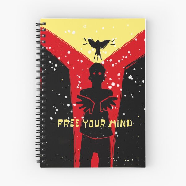 Item preview, FREE YOUR MIND illustration designed and sold by GreissDesign.