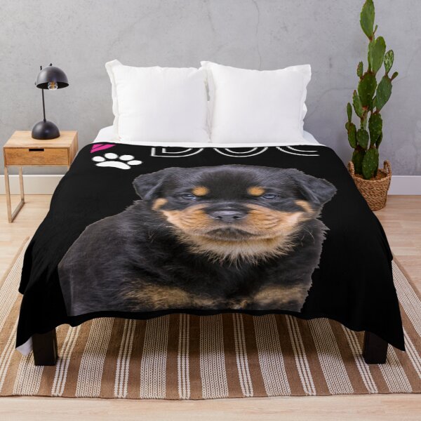 Item preview, I Love Dogs - Cute Dog Lover Rottweiler Puppy designed and sold by joh1zwfkristy.