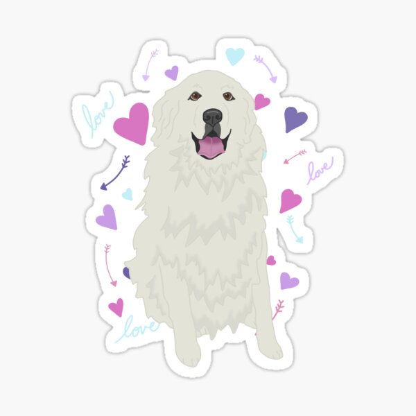 Item preview, Great Pyrenees Valentines Day  designed and sold by KantstandyaC.