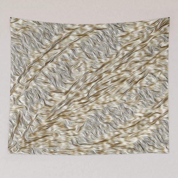 Item preview, Golden Branches Against the Wall designed and sold by fatenanwar.