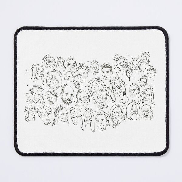 Item preview, Faces of The West Wing designed and sold by mirandaelder.