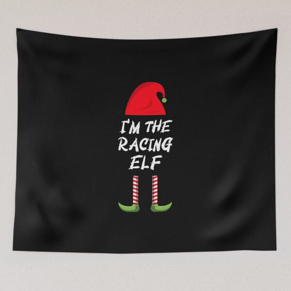 Item preview, Im the Racing Elf Christmas Elf Racer designed and sold by CarantinedChaos.