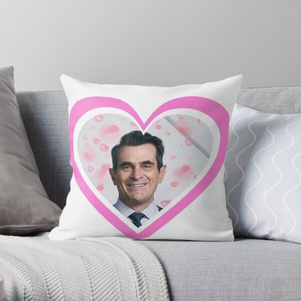 Famille moderne : le cœur de Phil Dunphy Coussin