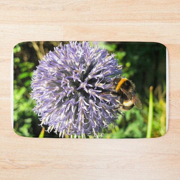 Item preview, Pollen gathering from a Globe Thistle designed and sold by Violaman.