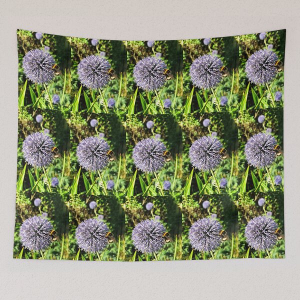 Item preview, Pollen gathering from a Globe Thistle designed and sold by Violaman.
