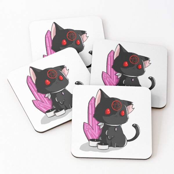 Item preview, Black cat-Cat-Halloween-Crystal designed and sold by Centy27.