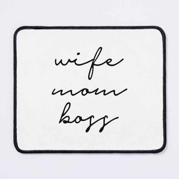Item preview, Wife Mom Boss designed and sold by TheLemonBox.