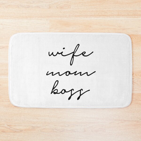 Item preview, Wife Mom Boss designed and sold by TheLemonBox.