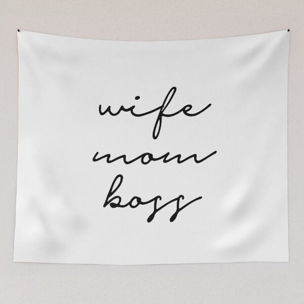 Item preview, Wife Mom Boss designed and sold by TheLemonBox.