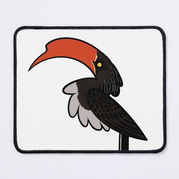 Item preview, Crowned Hornbill designed and sold by GhostoftheSea.