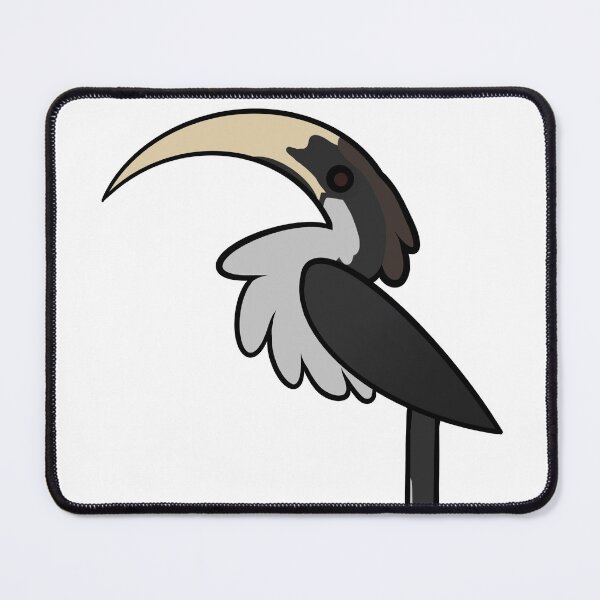 Item preview, Male Sri Lanka Grey Hornbill designed and sold by GhostoftheSea.