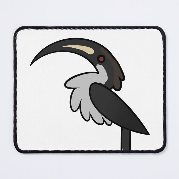Item preview, Female Sri Lanka Grey Hornbill designed and sold by GhostoftheSea.