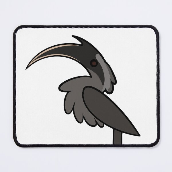 Item preview, Male Indian Grey Hornbill designed and sold by GhostoftheSea.